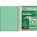 Foto ilustrativa Caderno Espiral Capa Dura Universitário 15 Matérias Palmeiras 240 Folhas