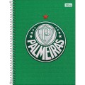 Foto ilustrativa Caderno Espiral Capa Dura Universitário 15 Matérias Palmeiras 240 Folhas