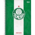 Foto ilustrativa Caderno Espiral Capa Dura Universitário 15 Matérias Palmeiras 240 Folhas