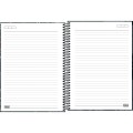 Foto ilustrativa Caderno Espiral Capa Dura Universitário 15 Matérias Pepper Masculino 240 Folhas