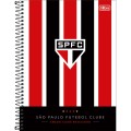Foto ilustrativa Caderno Espiral Capa Dura Universitário 15 Matérias São Paulo 240 Folhas