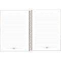 Foto ilustrativa Caderno Espiral Capa Dura Universitário 15 Matérias Soho 240 Folhas