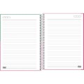 Foto ilustrativa Caderno Espiral Capa Dura Universitário 15 Matérias Spice Feminino 240 Folhas 