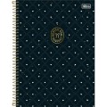 Foto ilustrativa Caderno Espiral Capa Dura Universitário 15 Matérias West Village 240 Folhas