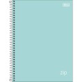 Foto ilustrativa Caderno Espiral Capa Dura Universitário 15 Matérias Zip Colors 240 Folhas