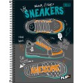 Foto ilustrativa Caderno Espiral Capa Dura Universitário 16 Matérias Flip+ Masculino 320 Folhas