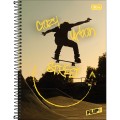 Foto ilustrativa Caderno Espiral Capa Dura Universitário 16 Matérias Flip+ Masculino 320 Folhas