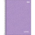 Foto ilustrativa Caderno Espiral Capa Dura Universitário 16 Matérias Lunix 256 Folhas