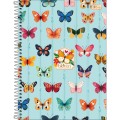 Foto ilustrativa Caderno Espiral Capa Dura Universitário 20 Matérias Bloom 320 Folhas