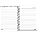 Foto ilustrativa Caderno Espiral Capa Dura Universitário 20 Matérias Bold Masculino 320 Folhas