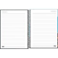 Foto ilustrativa Caderno Espiral Capa Dura Universitário 20 Matérias Flip+ Masculino 400 Folhas