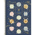 Foto ilustrativa Caderno Espiral Capa Dura Universitário Connect 1 Matéria Magic 80 Folhas
