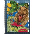 Foto ilustrativa Caderno Espiral Capa Dura Universitário Connect 1 Matéria Raptor 80 Folhas