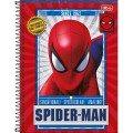 Foto ilustrativa Caderno Espiral Capa Dura Universitário Connect 1 Matéria Spider-Man 80 Folhas
