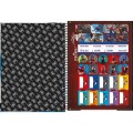 Foto ilustrativa Caderno Espiral Capa Dura Universitário Connect 10 Matérias Spider-Man Game 160 Folhas