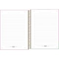 Foto ilustrativa Caderno Espiral Capa Dura Universitário Connect 15 Matérias Happy 240 Folhas