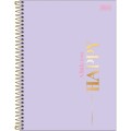 Foto ilustrativa Caderno Espiral Capa Dura Universitário Connect 15 Matérias Happy 240 Folhas