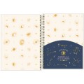 Foto ilustrativa Caderno Espiral Capa Dura Universitário Connect 15 Matérias Magic 240 Folhas