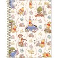 Foto ilustrativa Caderno Espiral Capa Dura Universitário Connect 20 Matérias Pooh 320 Folhas