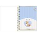 Foto ilustrativa Caderno Espiral Capa Dura Universitário Top 1 Matéria Doggy 60 Folhas