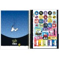 Foto ilustrativa Caderno Espiral Capa Dura Universitário Top 1 Matéria Snoopy 60 Folhas