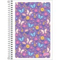 Foto ilustrativa Caderno Espiral Capa Flexível 1/4 D+ 96 Folhas