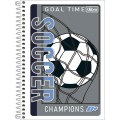 Foto ilustrativa Caderno Espiral Capa Flexível 1/4 D+ 96 Folhas
