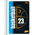 Foto ilustrativa Caderno Espiral Capa Flexível 1/4 D+ 96 Folhas