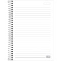 Foto ilustrativa Caderno Espiral Capa Flexível 1/4 Lunix 48 Folhas