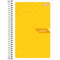 Foto ilustrativa Caderno Espiral Capa Flexível 1/4 Lunix 48 Folhas