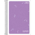 Foto ilustrativa Caderno Espiral Capa Flexível 1/4 Lunix 48 Folhas