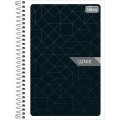 Foto ilustrativa Caderno Espiral Capa Flexível 1/4 Lunix 48 Folhas