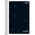 Foto ilustrativa Caderno Espiral Capa Flexível 1/4 Lunix 48 Folhas