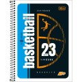 Foto ilustrativa Caderno Espiral Capa Flexível Universitário 1 Matéria D+ 96 Folhas