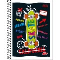 Foto ilustrativa Caderno Espiral Capa Flexível Universitário 1 Matéria D+ 96 Folhas