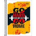 Foto ilustrativa Caderno Espiral Capa Flexível Universitário 1 Matéria D+ 96 Folhas