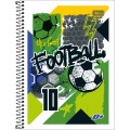 Foto ilustrativa Caderno Espiral Capa Flexível Universitário 1 Matéria D+ 96 Folhas