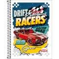 Foto ilustrativa Caderno Espiral Capa Flexível Universitário 1 Matéria Pepper Masculino 80 Folhas