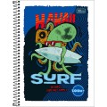 Foto ilustrativa Caderno Espiral Capa Flexível Universitário 1 Matéria Zoom+ Masculino 96 Folhas