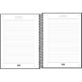 Foto ilustrativa Caderno Espiral Capa Plástica Universitário 1 Matéria Neon Fit Masculino 80 Folhas