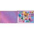 Foto ilustrativa Caderno Espiral Cartografia Guerreiras do KPop 80 Folhas