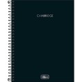 Foto ilustrativa Caderno Executivo Espiral Capa Dura Colegial Cambridge 90 Gramas 80 Folhas