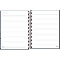 Foto ilustrativa Caderno Executivo Espiral Capa Dura Colegial Cambridge Denim 80 Folhas