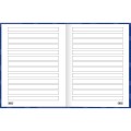 Foto ilustrativa Caderno Pauta Ampliada Brochura Capa Dura Tilibra Neuro 48 Folhas