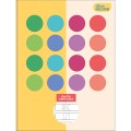 Foto ilustrativa Caderno Pauta Ampliada Brochura Capa Dura Tilibra Neuro 48 Folhas