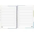 Foto ilustrativa Caderno Pauta Ampliada Universitário Capa Dura Tilibra Neuro 80 Folhas