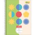 Foto ilustrativa Caderno Pauta Ampliada Universitário Capa Dura Tilibra Neuro 80 Folhas