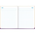 Foto ilustrativa Caderno Quadriculado 1x1 cm Brochura Capa Dura Blink 40 Folhas