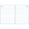 Foto ilustrativa Caderno Quadriculado 1x1 cm Brochura Capa Dura Jolie 40 Folhas