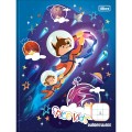 Foto ilustrativa Caderno Quadriculado 1x1 cm Brochura Capa Dura Spice Kids 40 Folhas